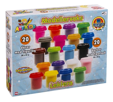 Artkids - 20 Cans Clay (32851)