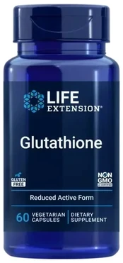 Glutationo kapsulės Life Extension 500 mg, 60 kapsulių