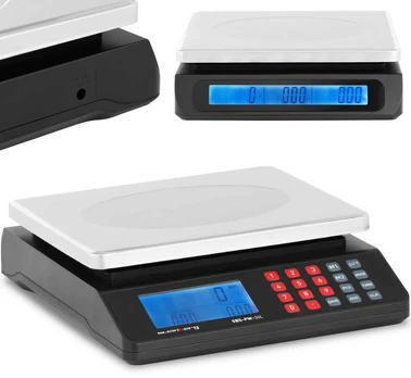 Steinberg Systems LCD parduotuvės ir sandėlio tikrinimo svarstyklės 30 kg / 1 g