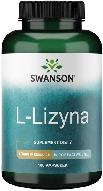 Swanson L-LIZINAS 500mg – 100 kapsulių