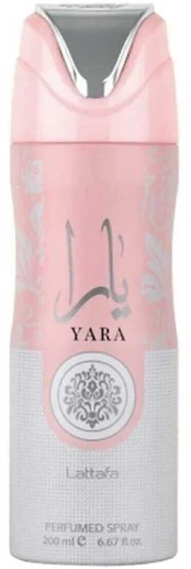 Lattafa Yara Desodorante 200ml Purškiklis