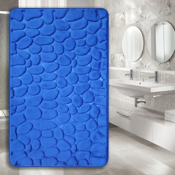 Memory foam kilimėlis "Benedomo" Deep blue, 50x80 cm
