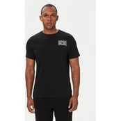 Kappa Marškinėliai 322P14W Juoda Regular Fit