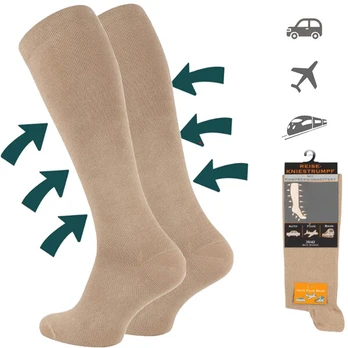 Kompresinės kojinės vyrams Need4You, beige