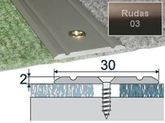 Profilis Effector A02 sujungimo | rudas 270 cm 30x2 mm