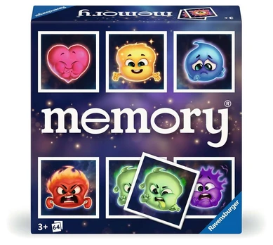RAVENSBURGER atminties žaidimas Emocijos, 64 kortelės, 23487