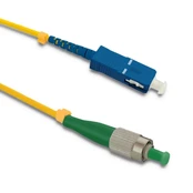 Qoltec Patchcord światłowodowy FC/APC - SC/UPC | Singlemode | 9/125 | G652D | Simplex | 15m kaina
