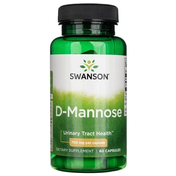 Swanson D-mannozė 700 mg - 60 kapsulių