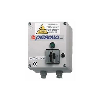 Siurblio paleidimo pultas Pedrollo QEM 150