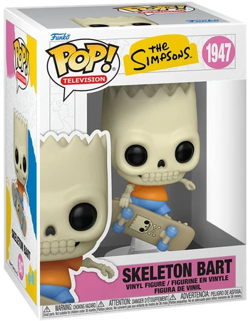 Funko POP figure The Simpsons Patchwork Skeleton Bart