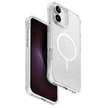 UNIQ etui LifePro Xtreme iPhone 16 Plus 6.7" Magclick Charging permatomas|tinsel lucent