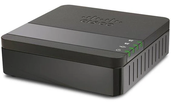 „Cisco Maršrutizatorius“ 2 prievadų analoginio telefono adapteris