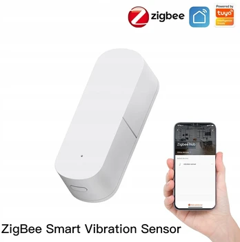 Zigbee Tuya vibracijos jutiklio aptikimas