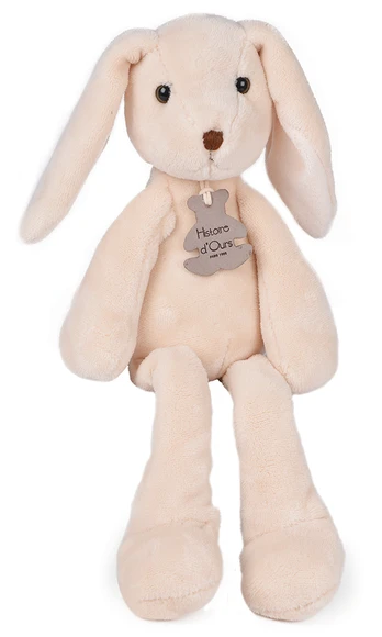 DOUDOU ET COMPAGNIE minkštas triušis SWEETY 40 cm, HO2145
