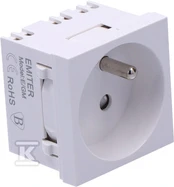 Emiter GN.1-KR.Z/U MODUŁOWE 45X45 balta