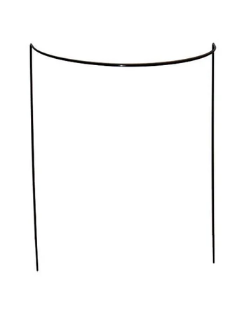 Metalinis gėlių puslankis, 45 x 70 cm
