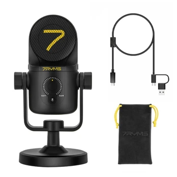 Mikrofonas - 7Ryms SR-USB MINI Kondensatorinis USB-C Cable Release 16mm Diafragma