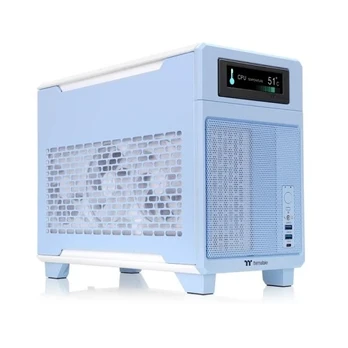 Stacionarus kompiuteris Thermaltake TR100 Hydrangea Mėlyna | PC-Gehäuse