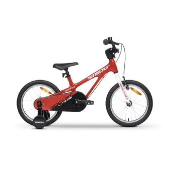 Ultralight children's bicycle TABOU Rocket Lite MG, 18" red-white
