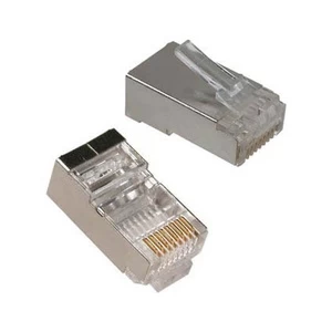 Kištukas Okko 8P8C, RJ-45, skaidri, 6 vnt.