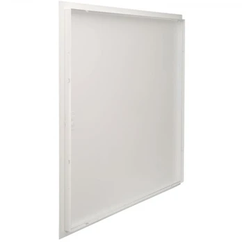 Prieigos panelė, 61x61 cm, sidabrinė, plienas