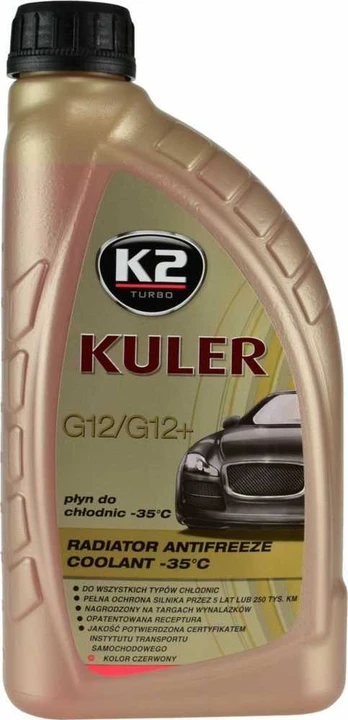 Melle K2 AUŠINIMO SKYSČIUS KULER -35C 1L RAUDONAS