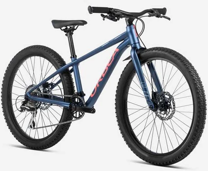Bērnu dviratis Orbea MX 24 Team Disc Mėlyna/Raudona