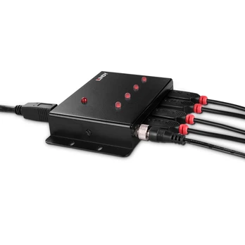 Šakotuvas LINDY 4 Port USB 3.0 Metall Hub