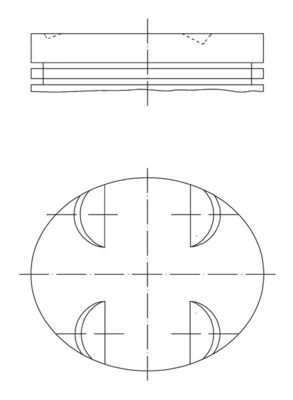 Stūmoklis MAHLE 005 24 01