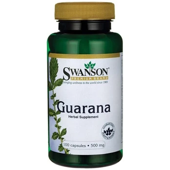Maisto papildas Swanson Guarana 500 mg., 100 kapsulių