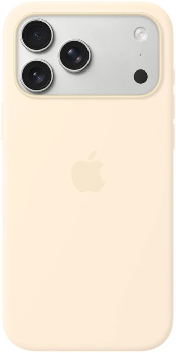Apple iPhone 17 Pro Max Silicone Case with MagSafe – Vanilla - MHW54ZM/A