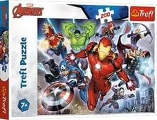 Puzzle 200 elements Brave Avengers