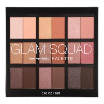 Akių šešėlių paletė BYS Glam Squad, 18 vnt.