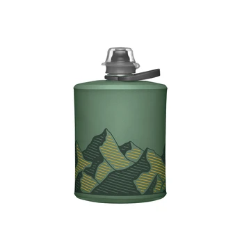 HydraPak Stow Bottle 500 ml Sage Green Sulankstomas vandens butelis