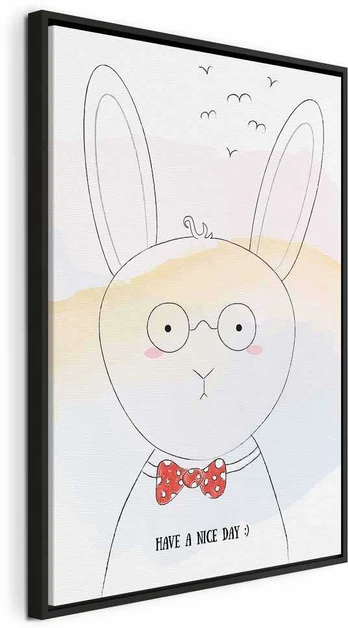Artgeist Paveikslas - Greetings from Rabbit (1 Part) Vertical