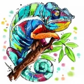 Deimantinis paveikslas Chameleon WD2514 kaina