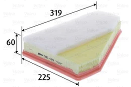 Oro filtras VALEO 585479 kaina