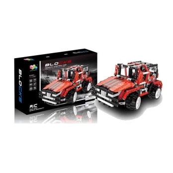 Radijo bangomis valdomas konstruktorius - 4x4 visureigis