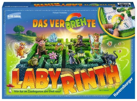 Ravensburger stalo žaidimas „Das verdrehte Labyrinth“, 2–4 žaid., nuo 6 m.