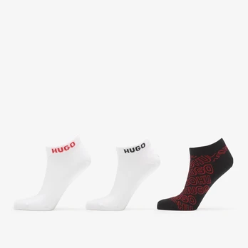 Hugo Boss 3-Pack As Logo Aop Cc Multicolor - Dydis 43-46 (50564868-960 Kojinės)