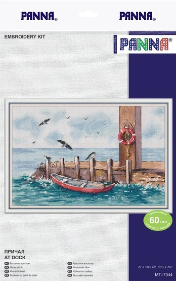 Cross stitch kit PANNA "Pier" PMT-7344