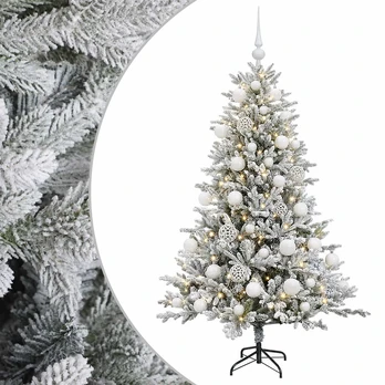 Dirbtinė kalėdinė eglutė su rutuliuku 150 cm 150 LED
