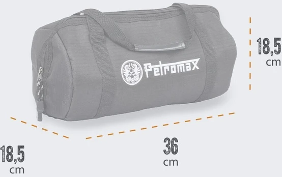 Krepšys viryklei Petromax FK2, pilkas