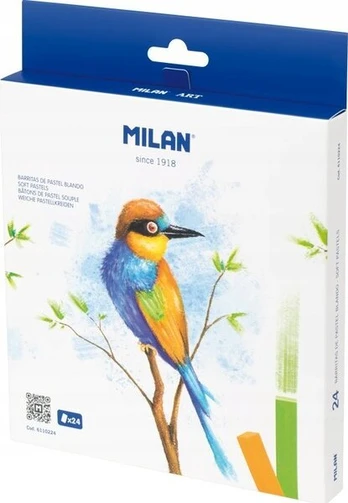 Teka Soft Pastels 24 spalvų MILANAS