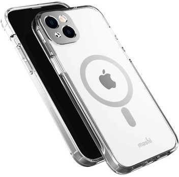 Moshi iGlaze MagSafe – dėklas, skirtas iPhone 14 Max (sidabrinis)