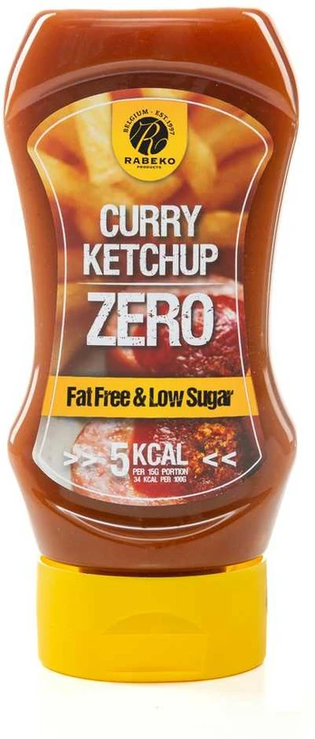 Rabeko Zero 350 ml Curry ketchup padažas