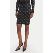 Guess Midi sijonas W6RD0O Z3JD2 Juoda Regular Fit