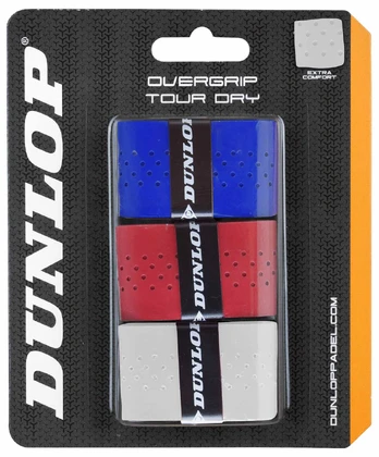 DUNLOP TOUR DRY Overgrip Multi Padelio raketės apvija