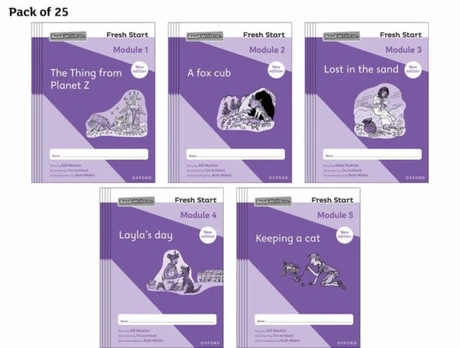 Read Write Inc. Fresh Start: 2024 Modules 1-5 - Pack of 25