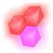 Trust Panele dodatkowe gxt903 vybz led hexagon 3 sztuki